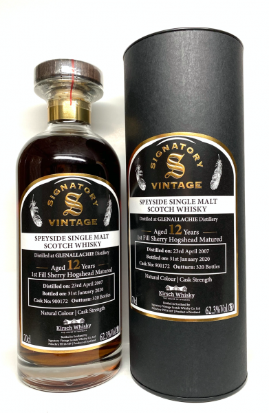 GLENALLACHIE 12y 2007-2020 SV Decanter